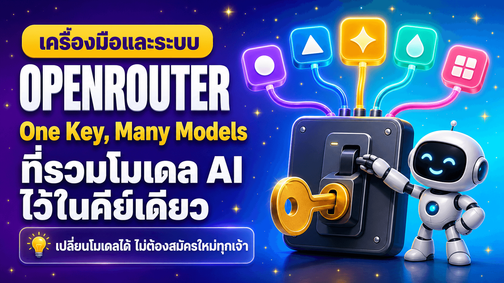 OpenRouter ที่รวมโมเดล AI